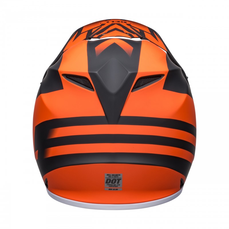 KASK BELL MX-9 MIPS DISRUPT MATTE BLACK/ORANGE