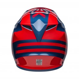KASK BELL MX-9 MIPS DISRUPT TRUE BLUE/RED