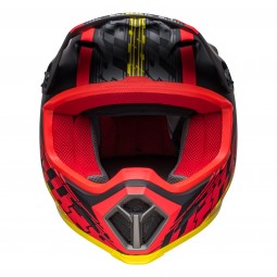 KASK BELL MX-9 MIPS OFFSET MATTE BLACK/RED