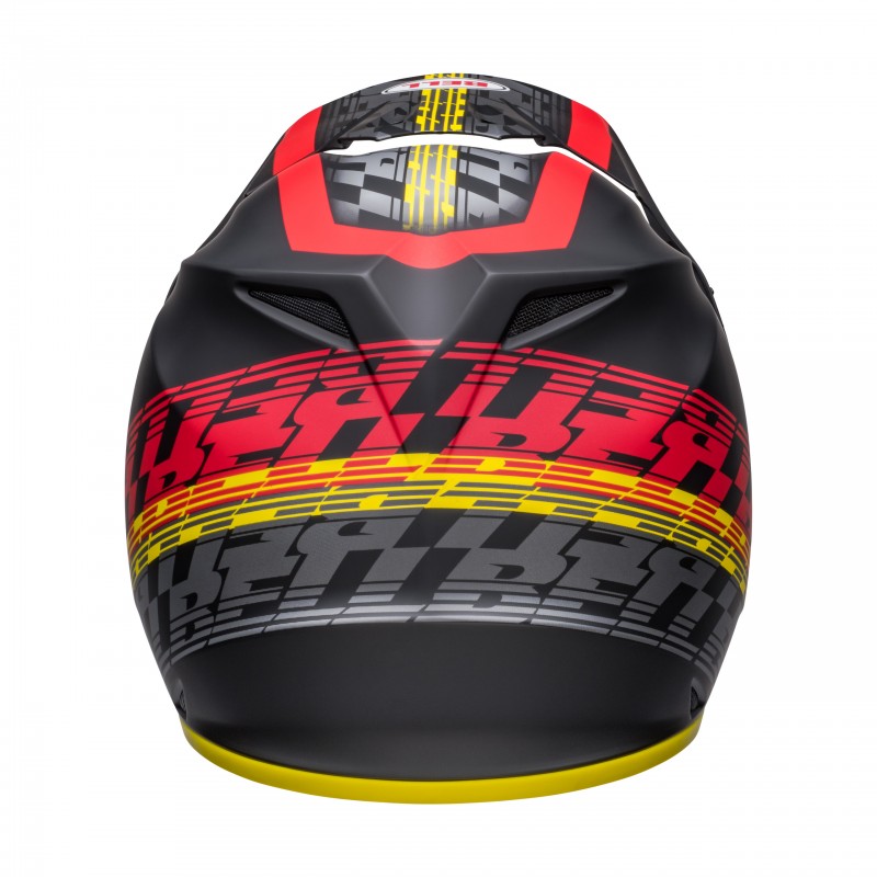 KASK BELL MX-9 MIPS OFFSET MATTE BLACK/RED