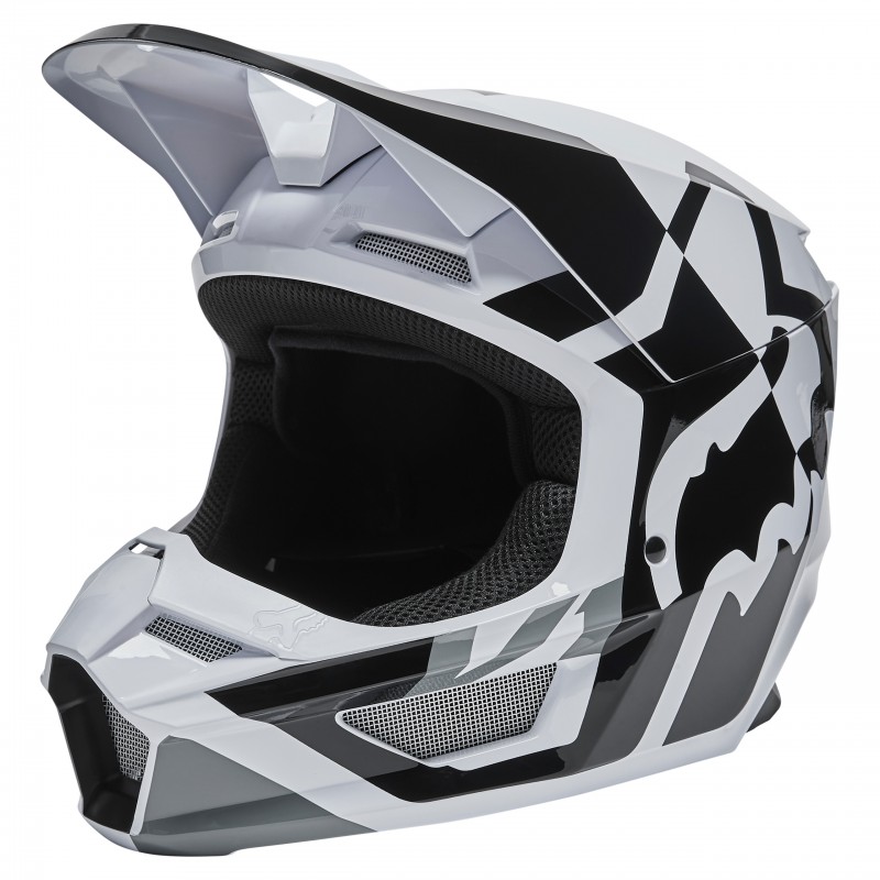 KASK FOX JUNIOR V-1 LUX BLACK/WHITE