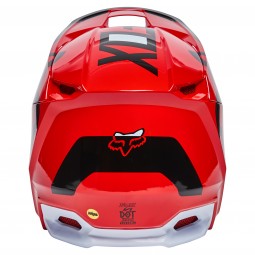 KASK FOX JUNIOR V-1 LUX FLUORESCENT RED