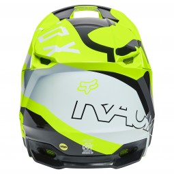 KASK FOX JUNIOR V-1 SKEW FLUORESCENT YELLOW