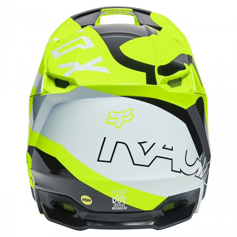 KASK FOX JUNIOR V-1 SKEW FLUORESCENT YELLOW