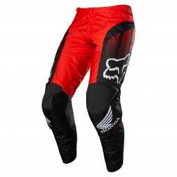 SPODNIE FOX 180 HONDA BLACK/RED