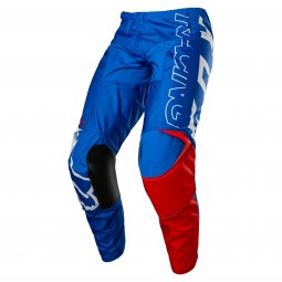 SPODNIE FOX JUNIOR 180 SKEW WHITE/RED/BLUE