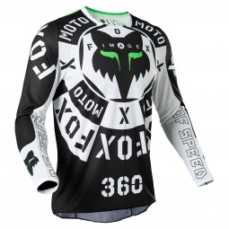 BLUZA FOX 360 NOBYL BLACK/WHITE