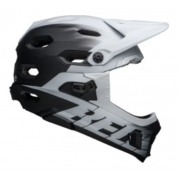 Kask full face BELL SUPER DH MIPS SPHERICAL matte black white