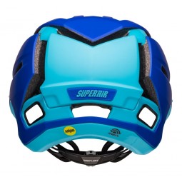 Kask full face BELL SUPER AIR R MIPS SPHERICAL matte gloss blues