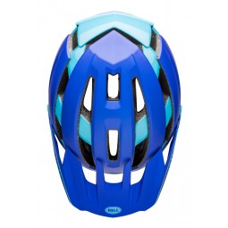 Kask full face BELL SUPER AIR R MIPS SPHERICAL matte gloss blues