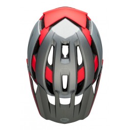 Kask full face BELL SUPER AIR R MIPS SPHERICAL matte gray red