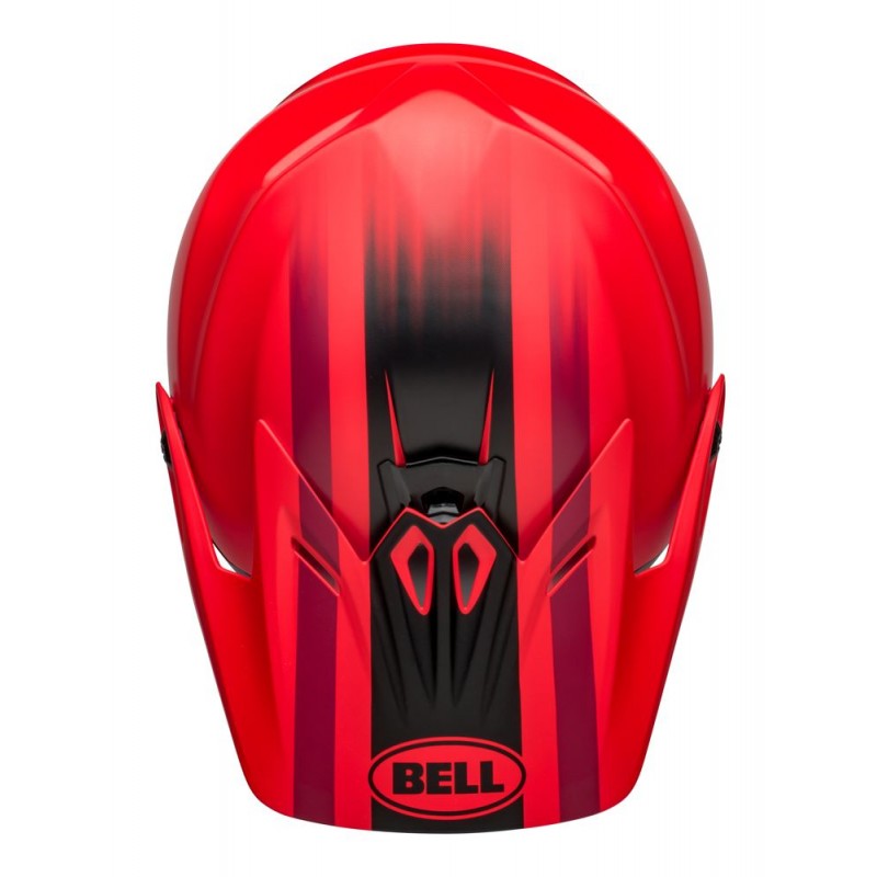 Kask full face BELL FULL-9 FUSION MIPS matte red black