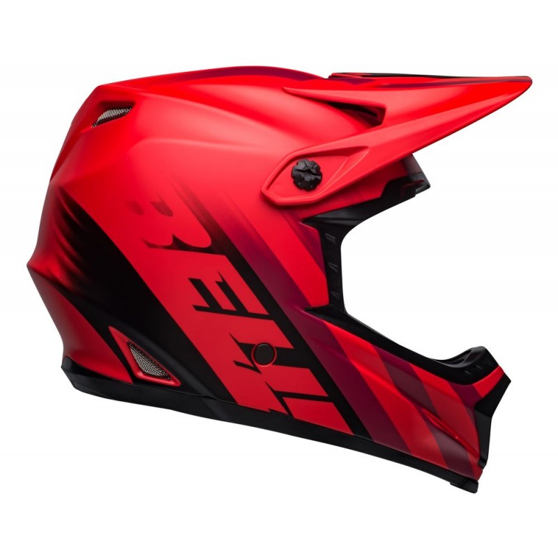 Kask full face BELL FULL-9 FUSION MIPS matte red black