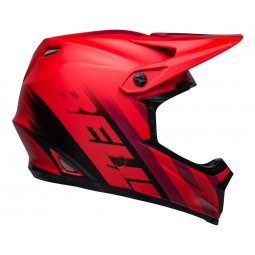 Kask full face BELL FULL-9 FUSION MIPS matte red black