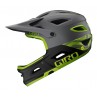 Kask full face GIRO SWITCHBLADE MIPS matte metallic black ano lime
