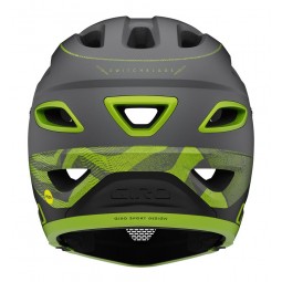 Kask full face GIRO SWITCHBLADE MIPS matte metallic black ano lime