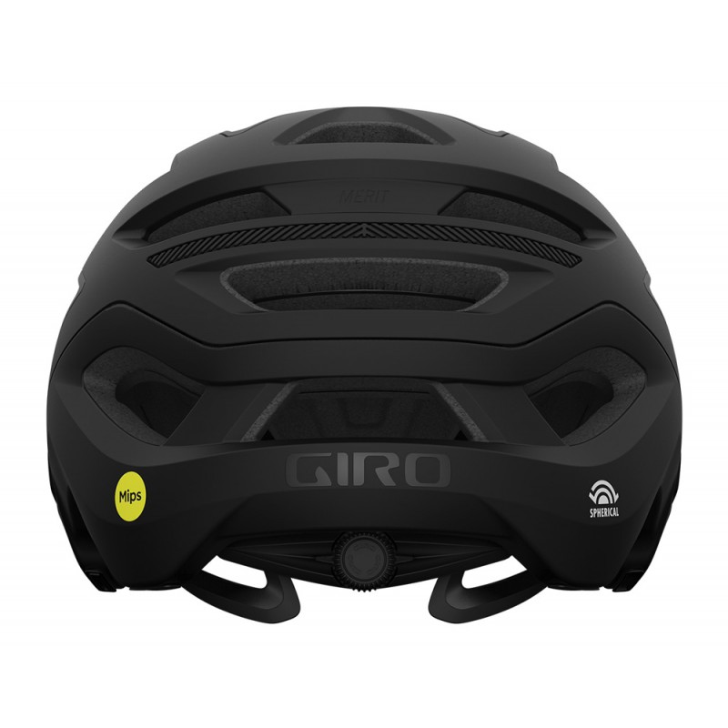 Kask mtb GIRO MERIT MIPS SPHERICAL matte black gloss black