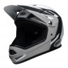 Kask full face BELL SANCTION presences matte black white