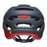 Kask mtb BELL 4FORTY INTEGRATED MIPS matte gloss gray red