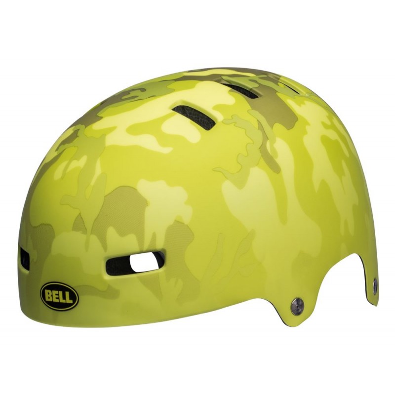 Kask juniorski BELL SPAN matte hi-viz camo