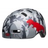 Kask dziecięcy BELL LIL RIPPER matte gray silver camosaurus