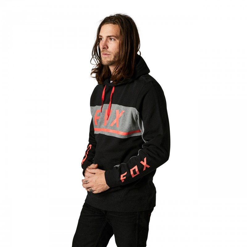 BLUZA Z KAPTUREM FOX MERZ BLACK