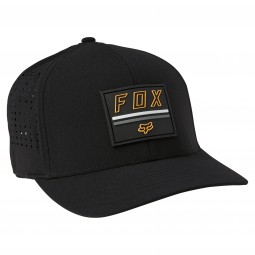 CZAPKA Z DASZKIEM FOX SERENE FLEXFIT BLACK/GOLD