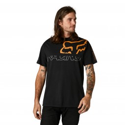 T-SHIRT FOX SKEW CREW BLACK