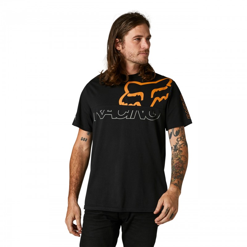 T-SHIRT FOX SKEW CREW BLACK