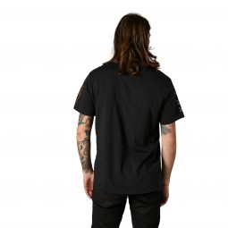 T-SHIRT FOX SKEW CREW BLACK