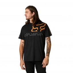 T-SHIRT FOX SKEW CREW BLACK