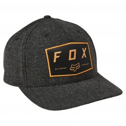 CZAPKA Z DASZKIEM FOX BADGE FLEXFIT BLACK