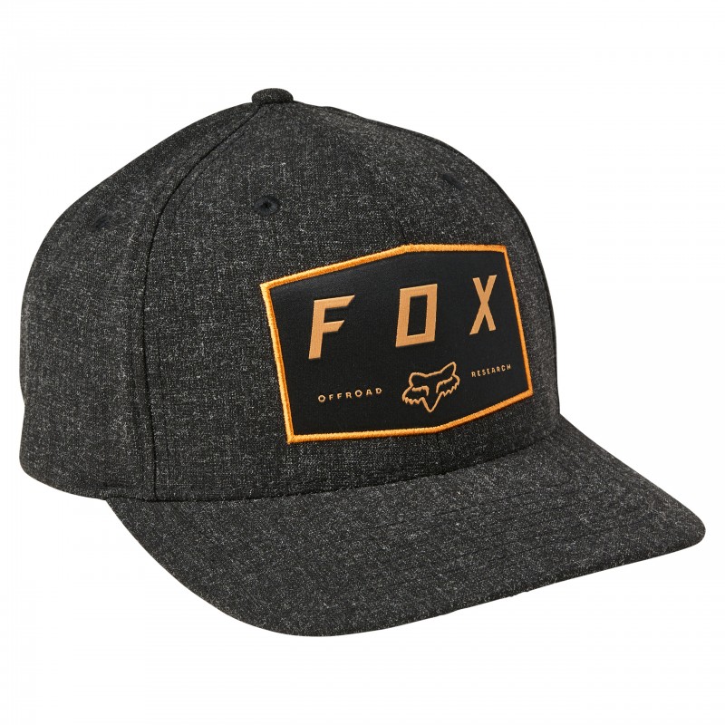 CZAPKA Z DASZKIEM FOX BADGE FLEXFIT BLACK