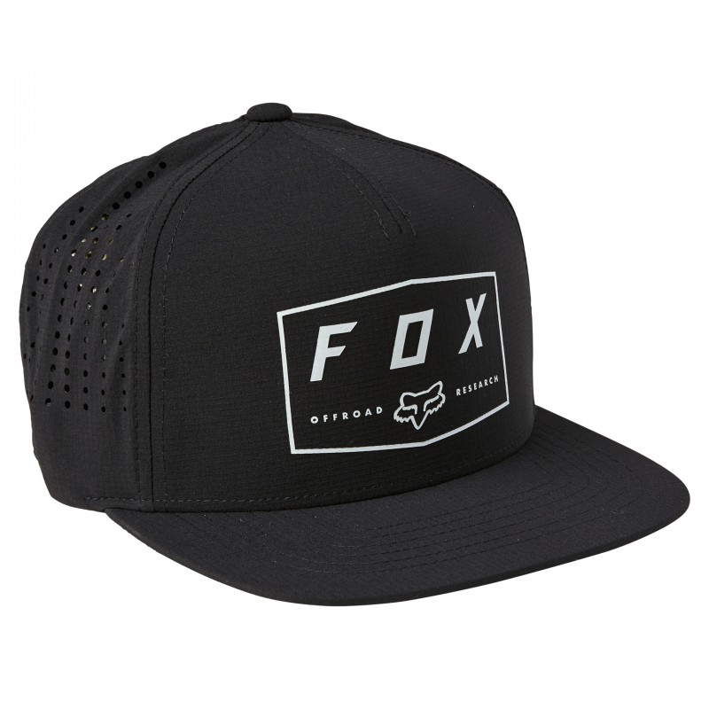 CZAPKA Z DASZKIEM FOX BADGE SNAPBACK BLACK