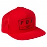 CZAPKA Z DASZKIEM FOX BADGE SNAPBACK FLAME RED