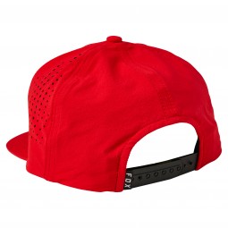 CZAPKA Z DASZKIEM FOX BADGE SNAPBACK FLAME RED