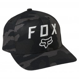 CZAPKA Z DASZKIEM FOX LEGACY MOTH 110 BLACK CAMO