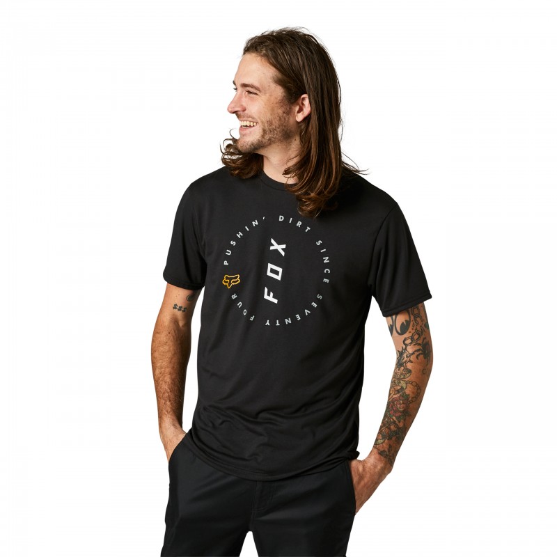 T-SHIRT FOX CLEAN UP TECH BLACK