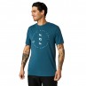 T-SHIRT FOX CLEAN UP TECH LIGHT BLUE