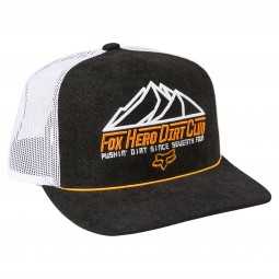 CZAPKA Z DASZKIEM FOX HERO DIRT SB BLACK