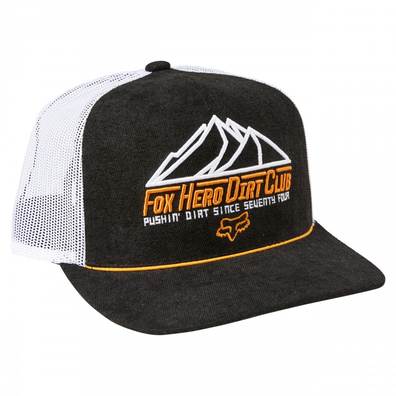 CZAPKA Z DASZKIEM FOX HERO DIRT SB BLACK
