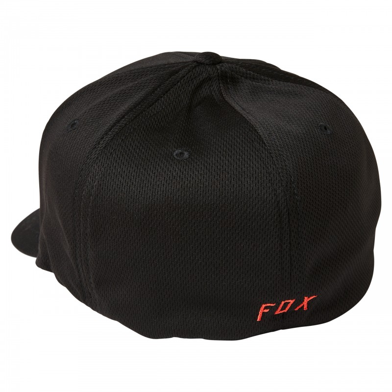 CZAPKA Z DASZKIEM FOX LITHOTYPE FLEXFIT 2.0 BLACK/RED