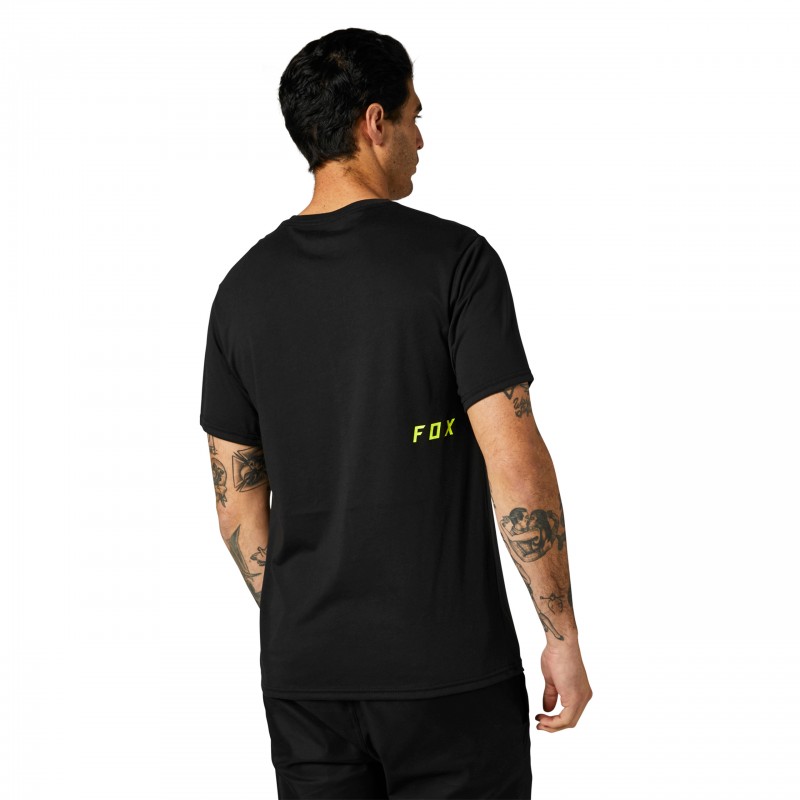 T-SHIRT FOX MIRER TECH BLACK