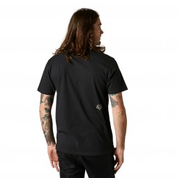 T-SHIRT FOX OVERLAY PREMIUM BLACK