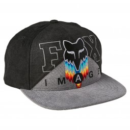 CZAPKA Z DASZKIEM FOX RELM SNAPBACK BLACK