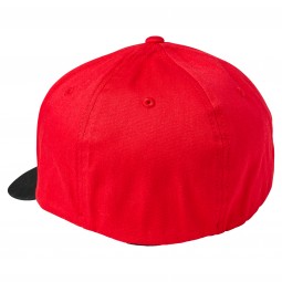 CZAPKA Z DASZKIEM FOX SKEW FLEXFIT FLAME RED