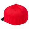 CZAPKA Z DASZKIEM FOX SKEW FLEXFIT FLAME RED