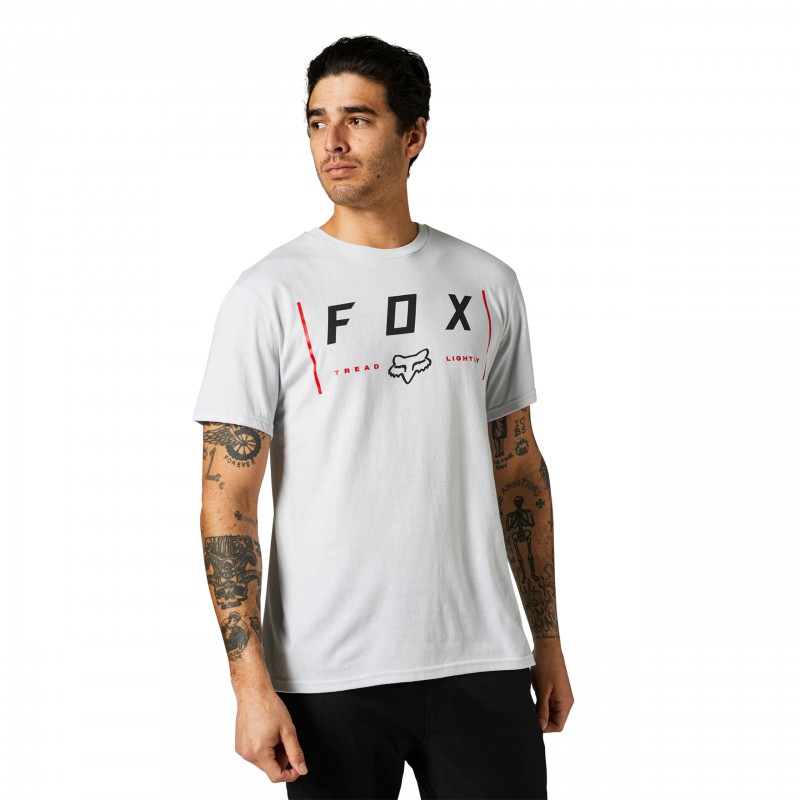 T-SHIRT FOX SIMPLER TIMES LIGHT HEATHER GREY