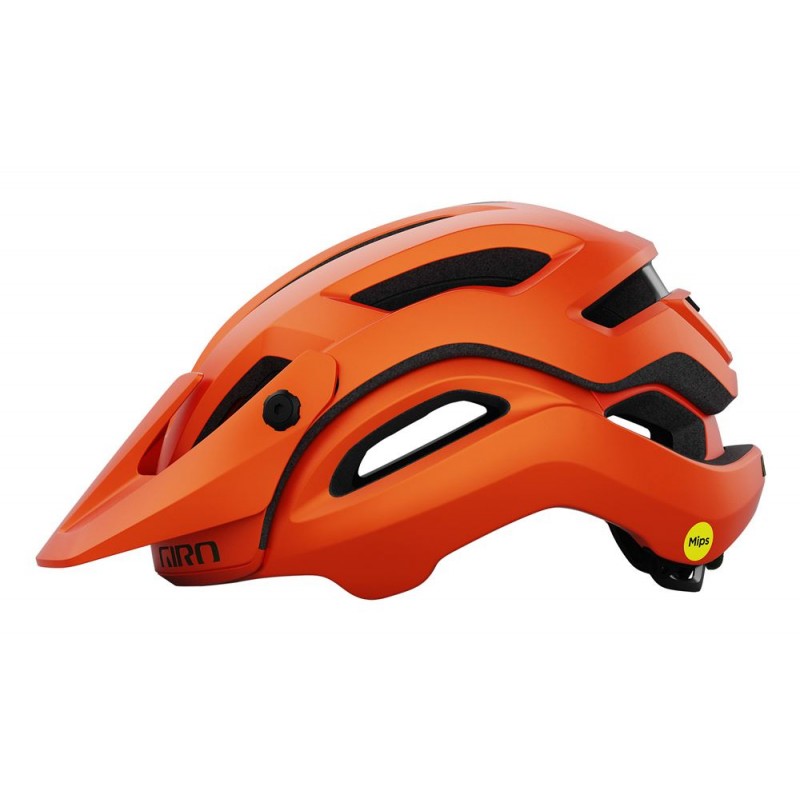 Kask mtb GIRO MANIFEST MIPS SPHERICAL matte ano orange