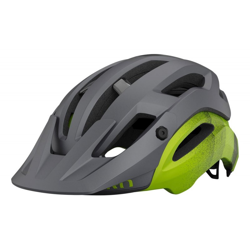 Kask mtb GIRO MANIFEST MIPS SPHERICAL matte metallic black ano lime